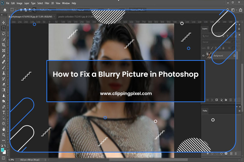 How to Fix a Blurry Picture in Photoshop Featured Image