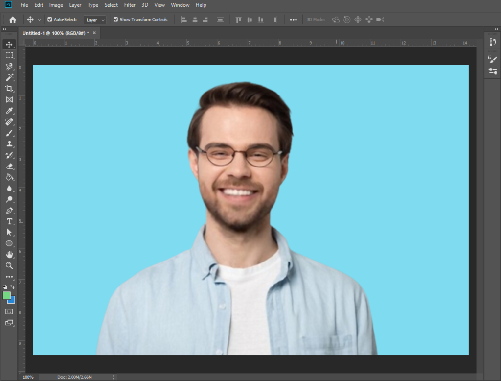 How to Select Headshot Background in Clipping Pixel